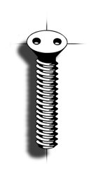 Show details for Machine screw | Snake Eyes® | flathead Picture of Machine screw | Snake Eyes® | flathead